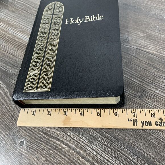 Nelson Regency Holy Bible KJV Giant Print Red Letter 883C 1990 9.5”x6.5” Leather - Picture 13 of 14